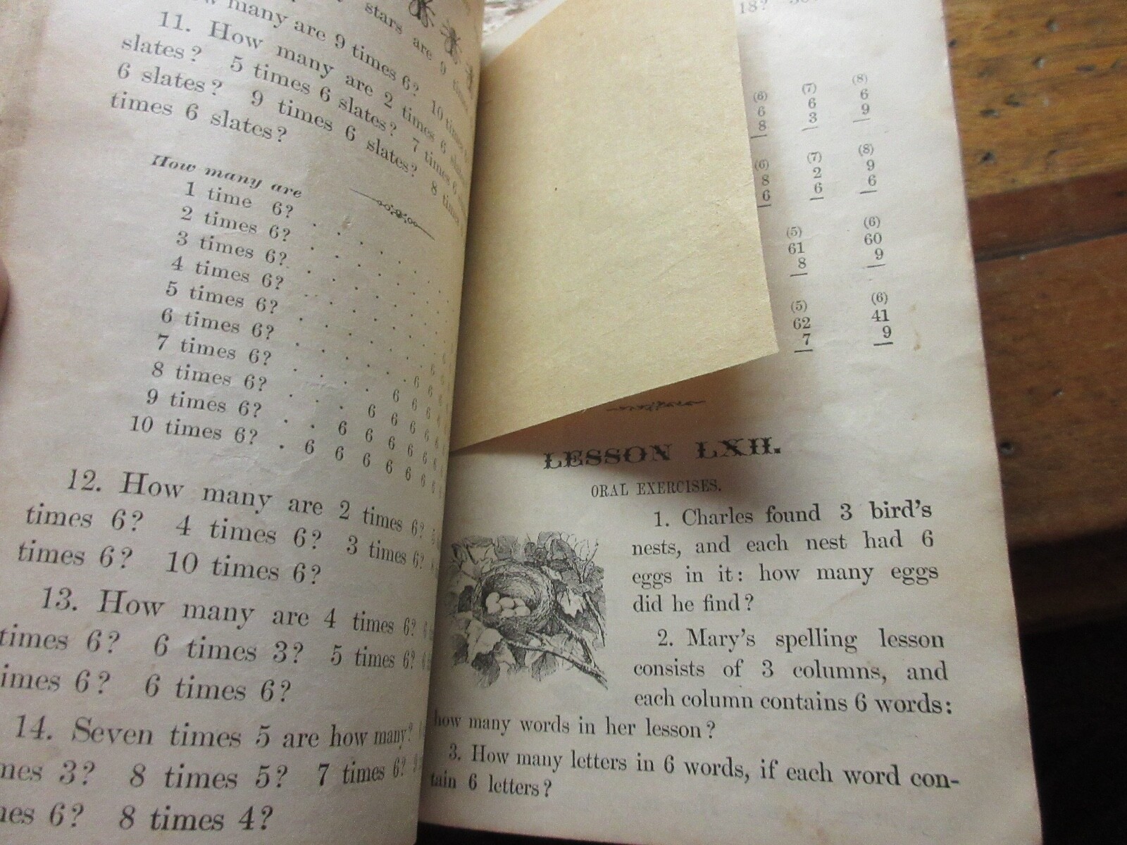 1868 A Primary Arithmetic E.E. White A White’s Graded-School Series~ ILLUSTRATED