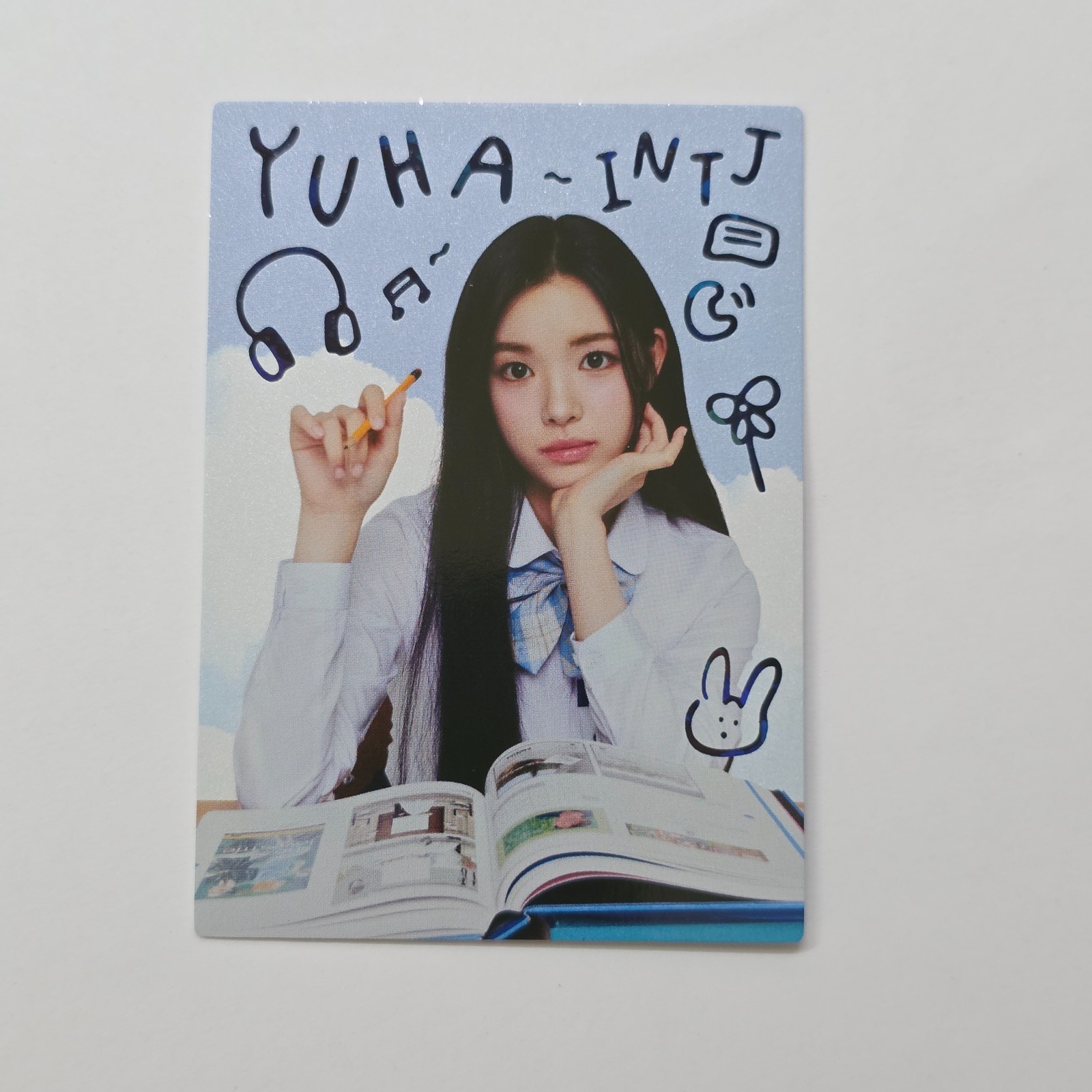 2025 TELECA COLLECTION K-POP ROOKIE HEARTS2HEARTS YUHA H2H-124 SK SKETCH