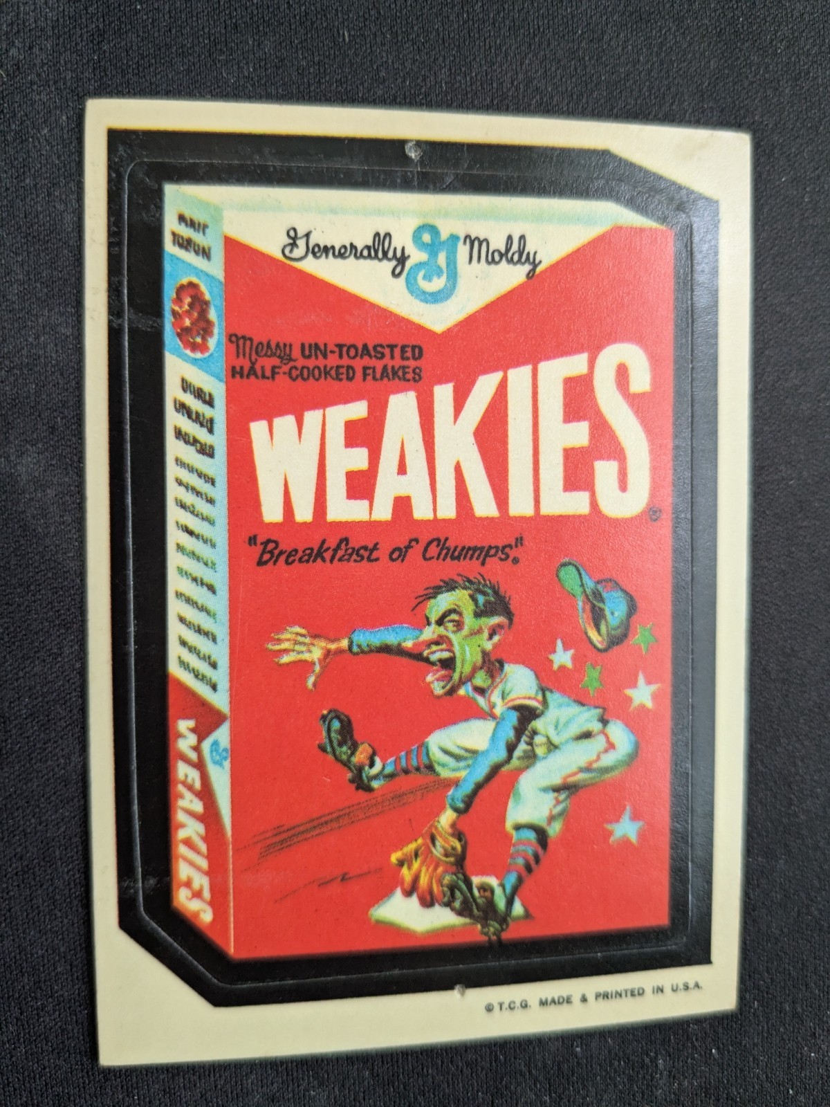 1973 Topps 1st Wacky Package NNO Weakies (P)
