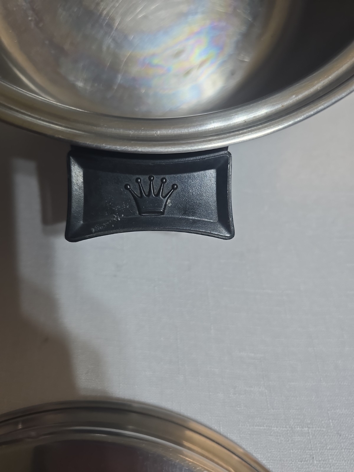 VintagenEKCO Prudential Ware Stainless Steel Stock Pot With Vent Lid **used**
