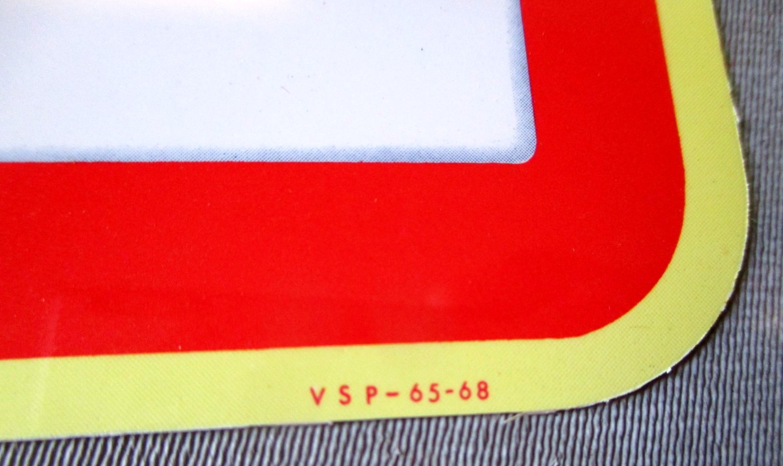 1960’S VICEROY CIGARETTE STORE DISPLAY OPEN- CLOSED SIGN- NOS- MINT- 15.75″
