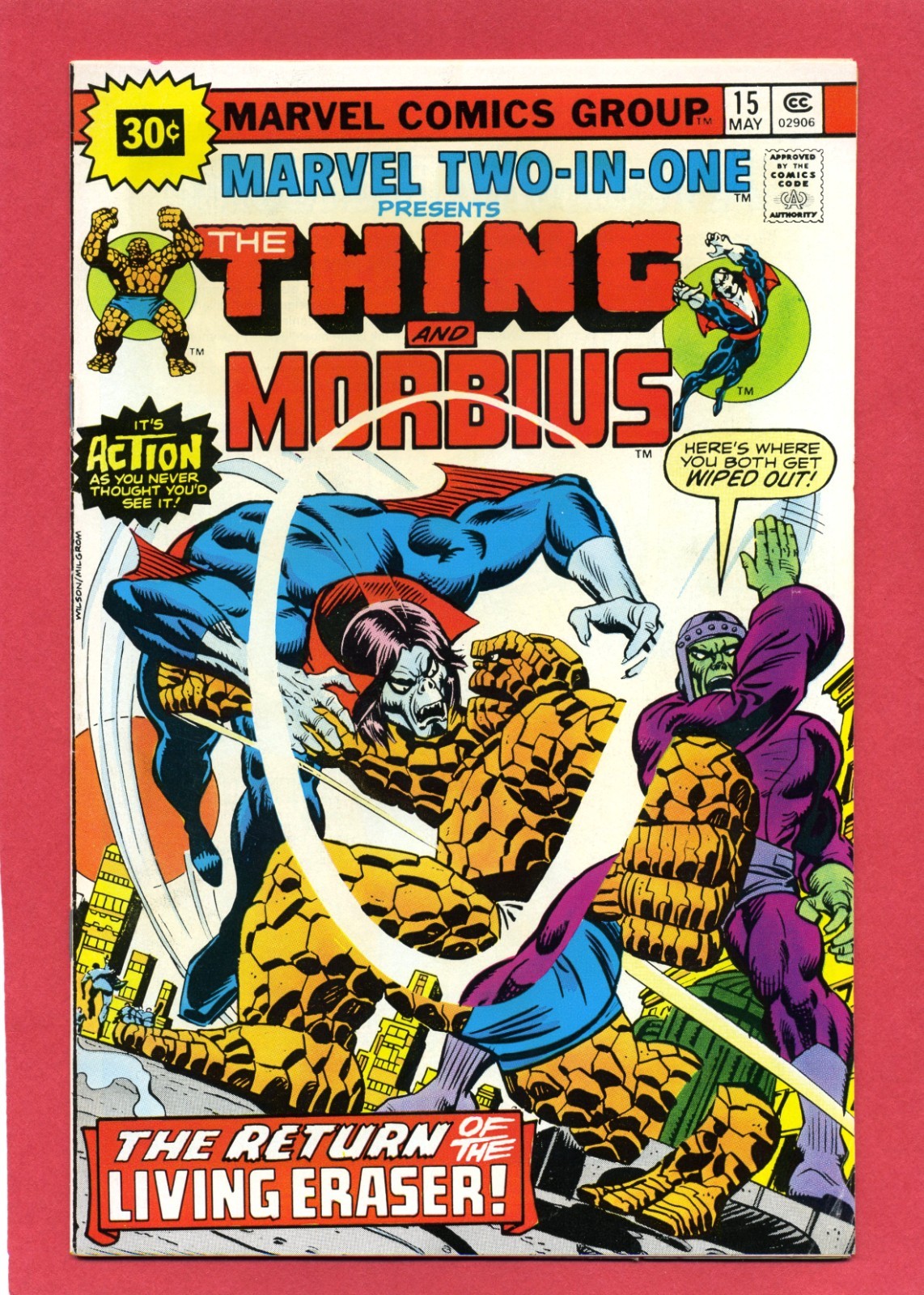 MARVEL TWO IN ONE #15 30 CENT VARIANT! MORBIUS/SPIDER-MAN