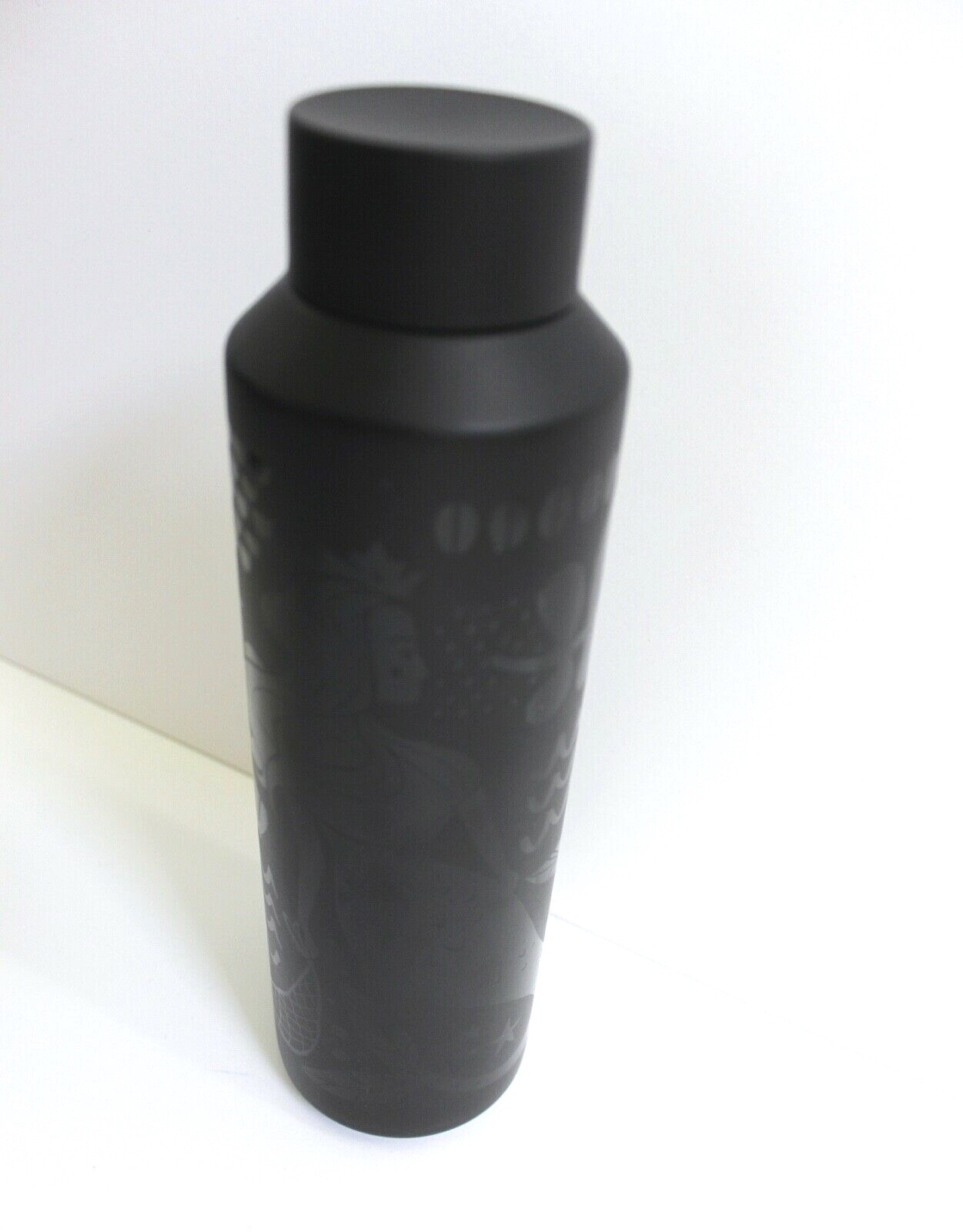 Starbucks Matte Black Siren Vacuum Insulated Stainless Steel Water Bottle 20oz