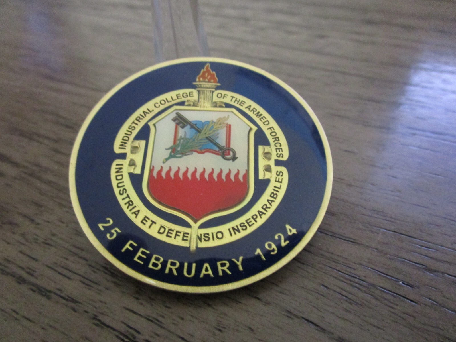 Industrial College Of The Armed Forces 2012 Program Challenge Coin #182T