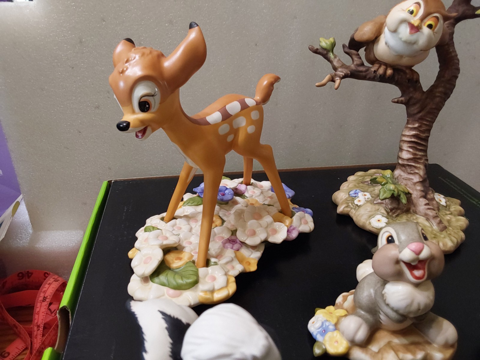 Disney WDCC Bambi Friends Springtime Bloom 5pc Set Flower Owl Thumper 50th Anniv