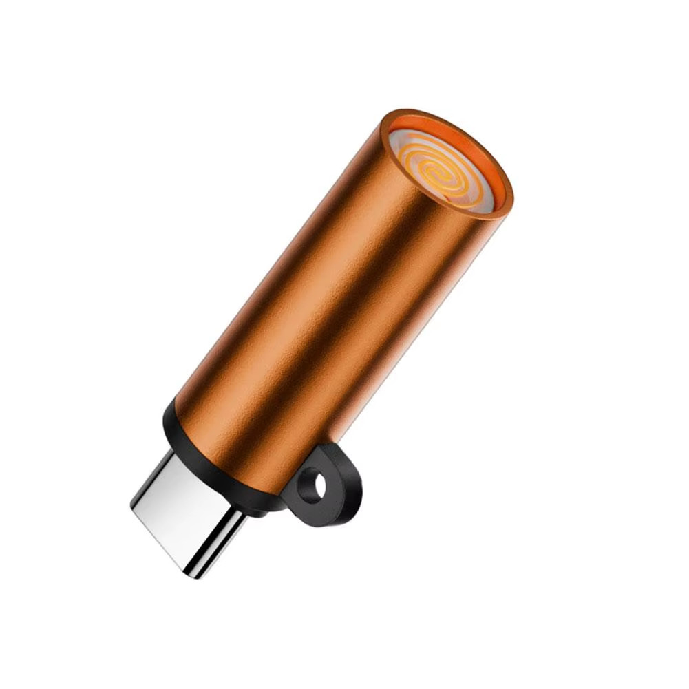 Type-C Mini Mobile Cigarette Lighters Portable Air Blowing Cigarette Lighters