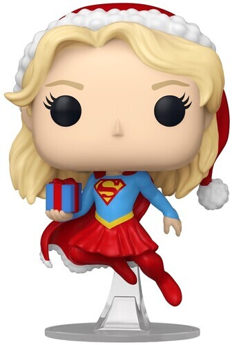 FUNKO POP! Heroes: DC Comics Holiday 2024 – Supergirl [New Toy] Vinyl Figure