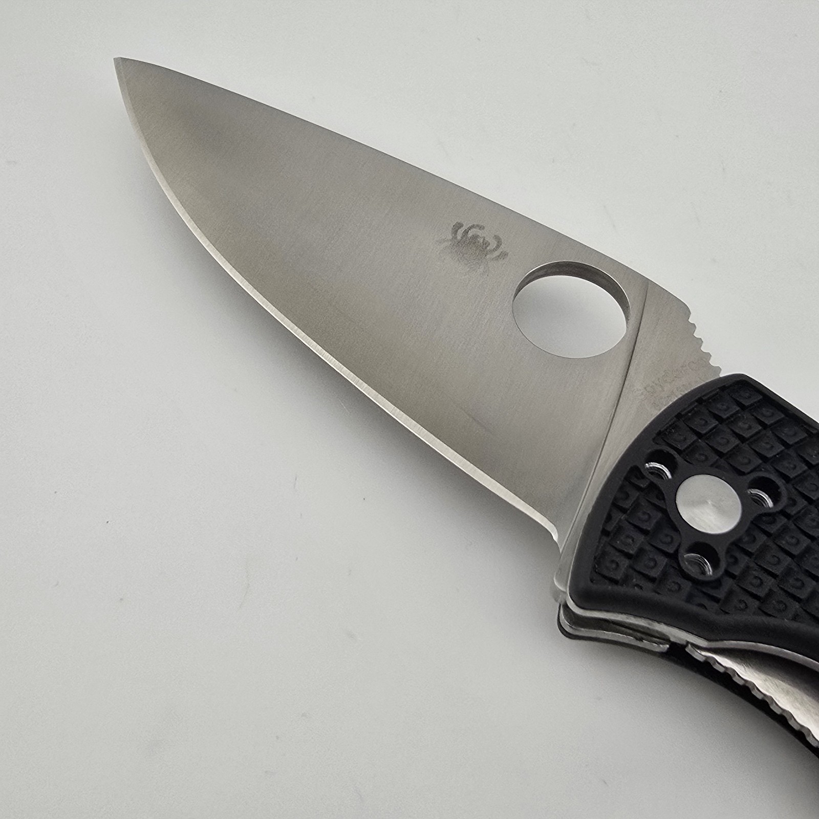Spyderco Tenacious Folding Knife 8Cr13MoV Black FRN C122PBK *AUTHENTIC SPYDERCO