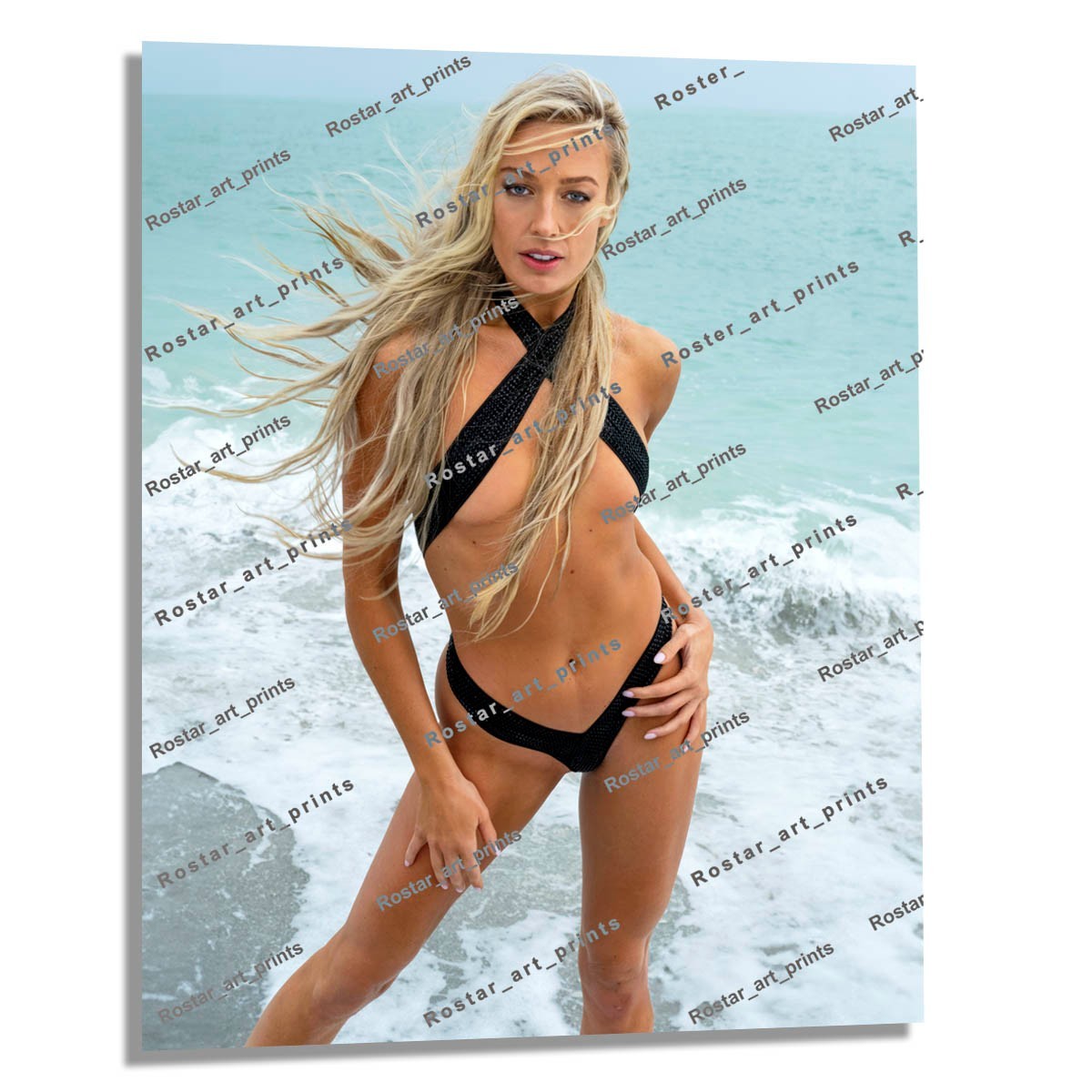8×10 SOPHIE CUNNINGHAM Swimsuit Beach Glamor EXCLUSIVE HQ+ Photo Print SCU051