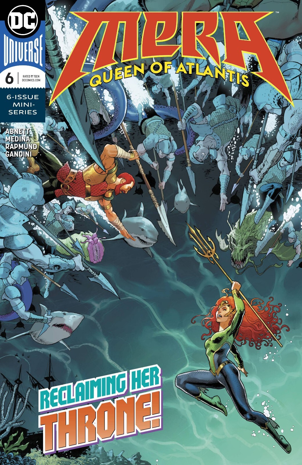 Mera: Queen of Atlantis #6 BY DC COMICS 2018