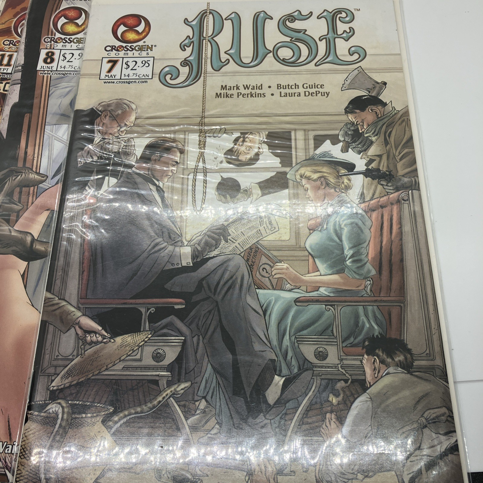 Ruse #4,5,6,7,8,11,12,14 Comic Lot Still In Sealed Package