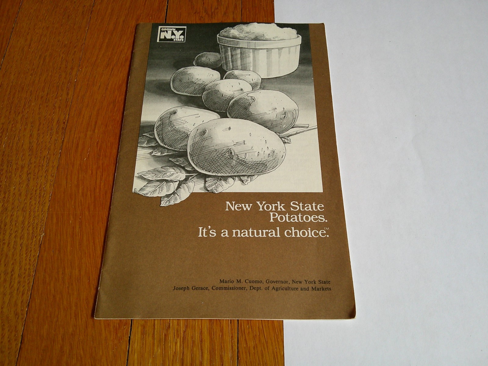 New York Potatoes Info Recipe Book Dept of Agriculture Potato Flapjacks, Fudge
