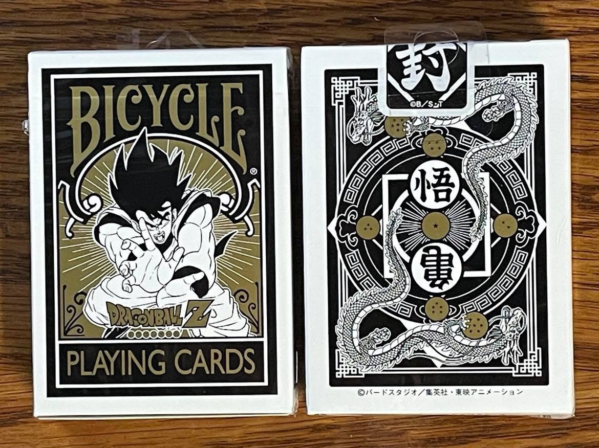 Bicycle Dragon Ball Z V1 Japan anime playing cards