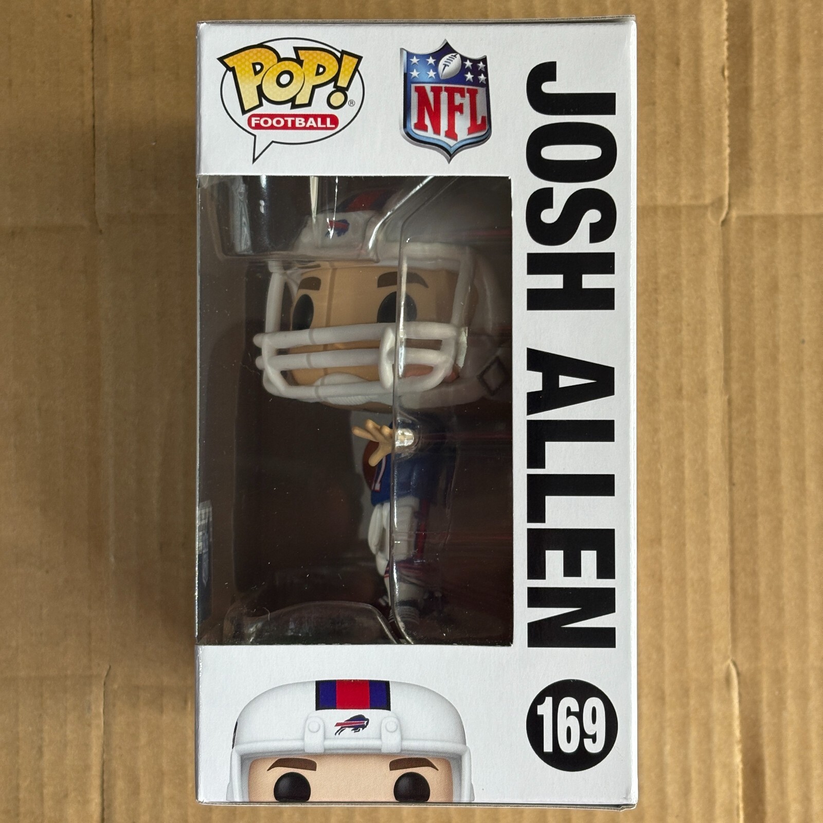 Funko Pop! Josh Allen #169 Buffalo Bills, Home Jersey, Football, NFL NM