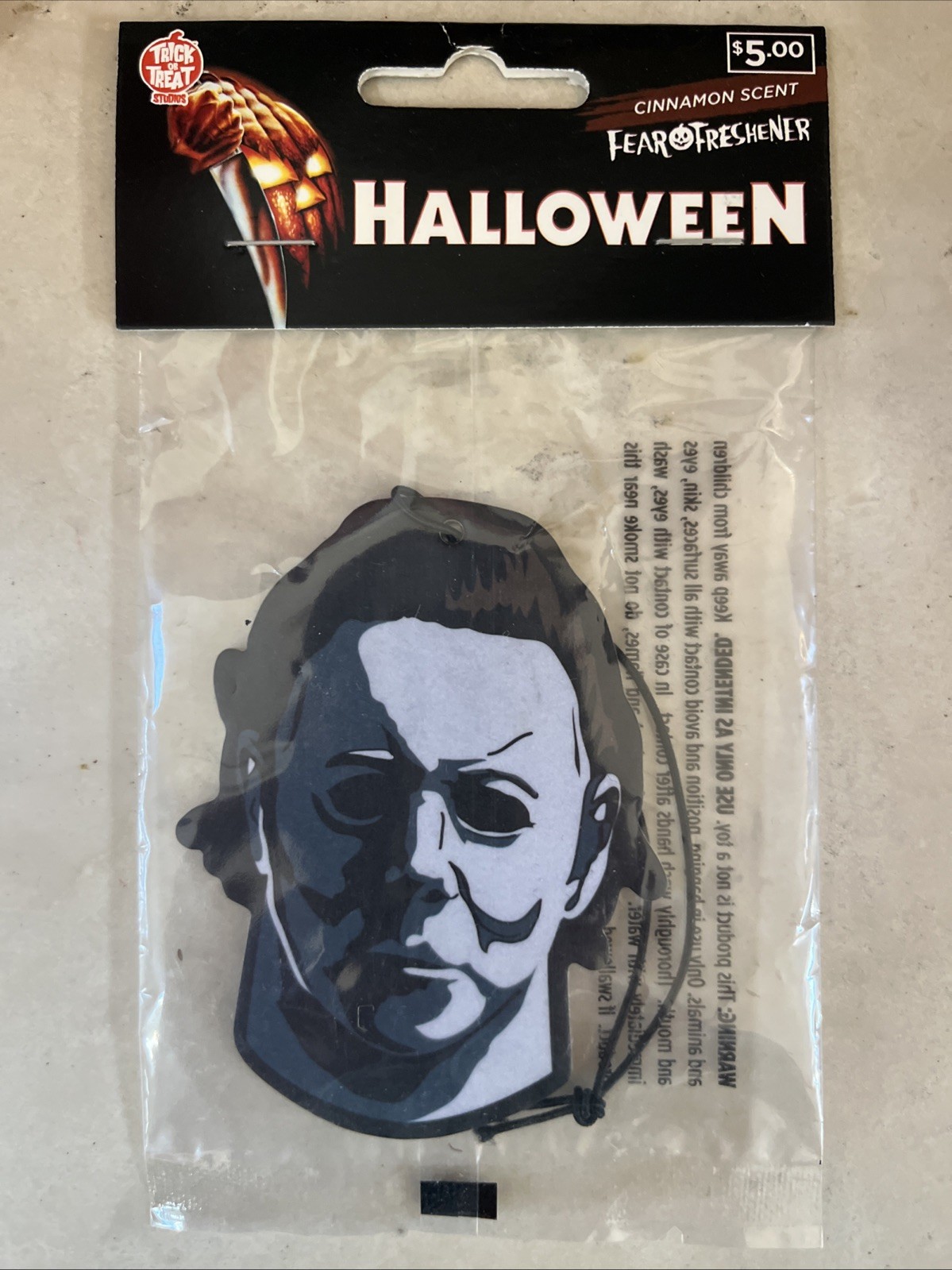 Halloween Michael Myers Fear Freshner Air Freshener Trick or Treat Studio 2023
