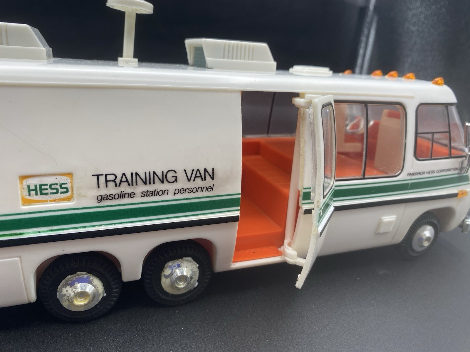 VINTAGE 1978 HESS TOY TRUCK Training Van Collectible Working/ Repair Read !