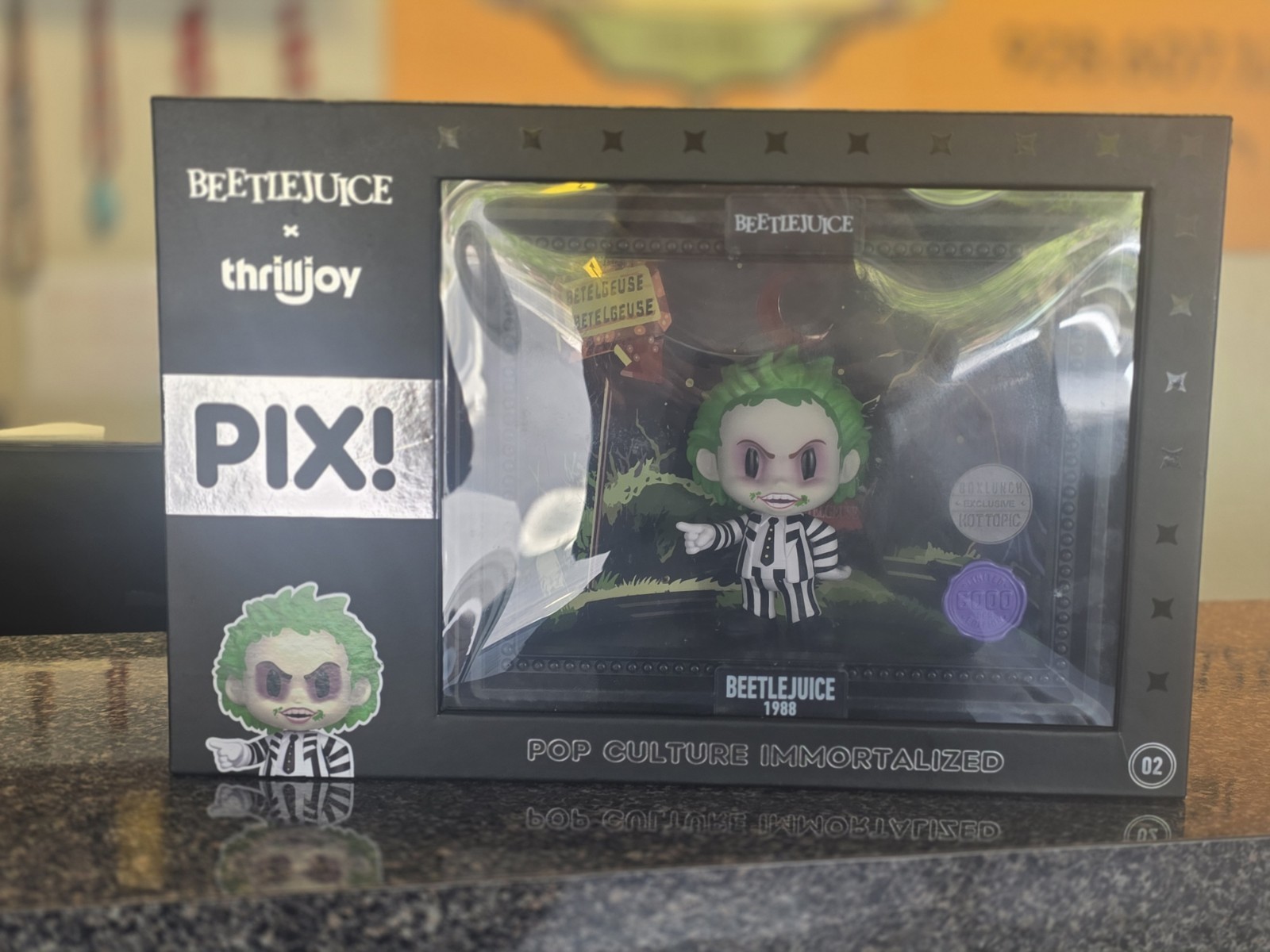 Thrilljoy Pix Beetlejuice Hot Topic & Box Lunch Exclusive 6000 Pieces