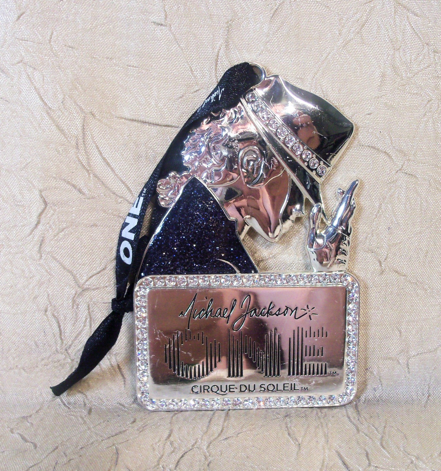 Michael Jackson ONE Cirque Du Soleil Metal Ornament Las Vegas Nevada