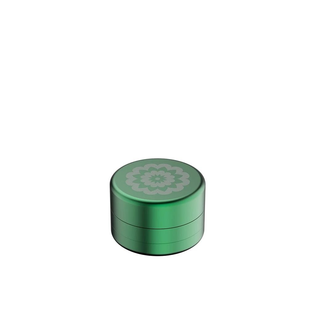 Flower Mill NEXT GEN STANDARD 2.0″ GREEN Grinder 3 Piece
