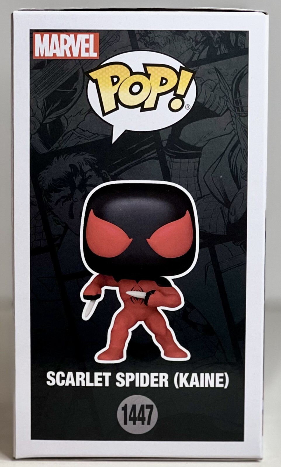 Funko Pop! Scarlet Spider Kaine #1447 Marvel Spider-Man Comics