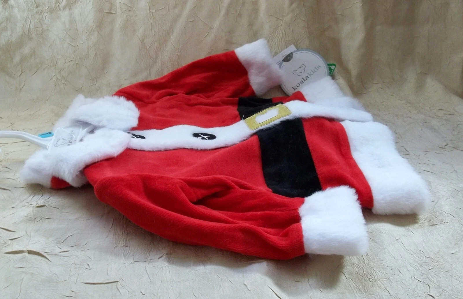 Baby Santa Claus Suit & Hat 3-6 Months Size Koala Kids Brand New with Tag