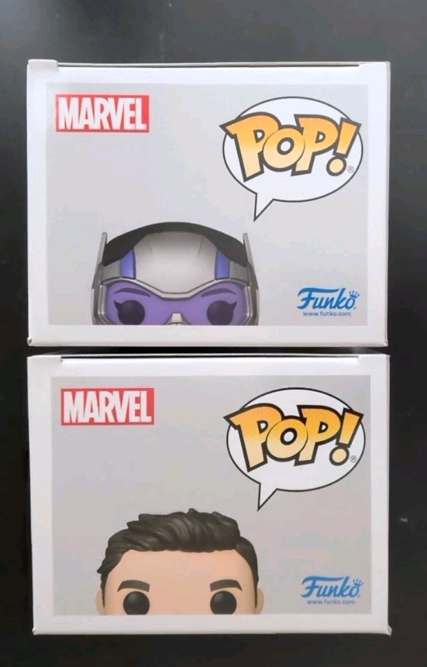 ANT-MAN & CASSIE LANG pair (2) FUNKO POPS Marvel Collector Corps BRAND NEW L@@K!