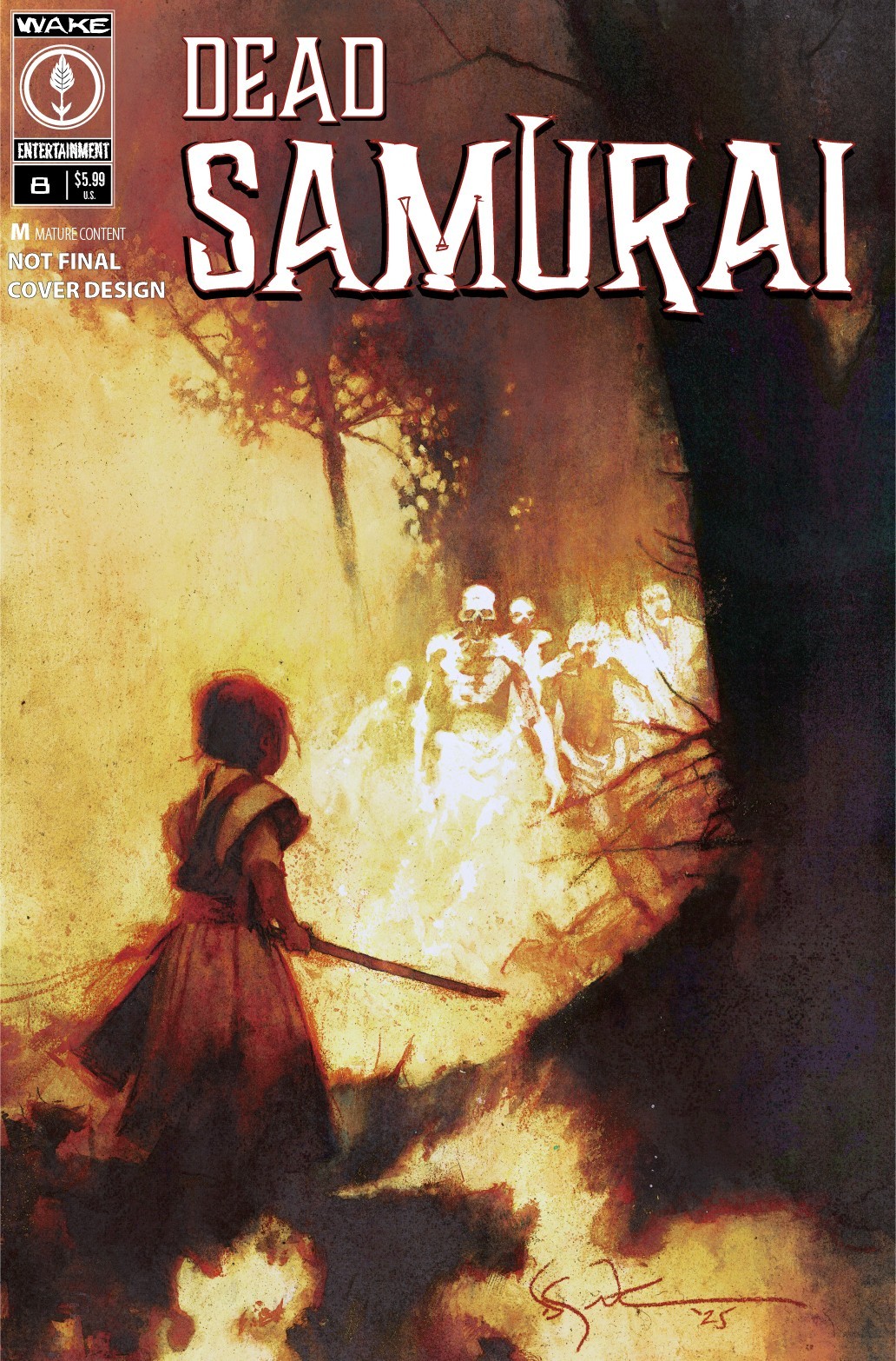 Dead Samurai #8 Cover A Bill Sienkiewicz (2026) (New)