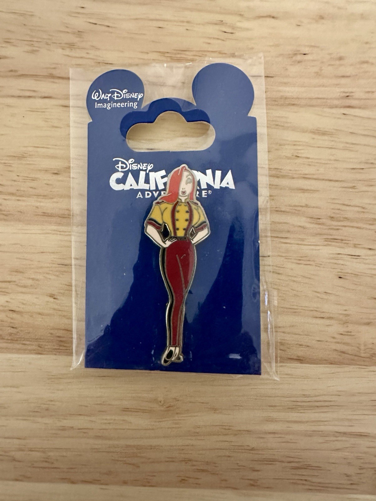 DISNEY WDI DCA 2013 JESSICA RABBIT AS A HYPERION THEATER USHER MEMBER LE 150 PIN