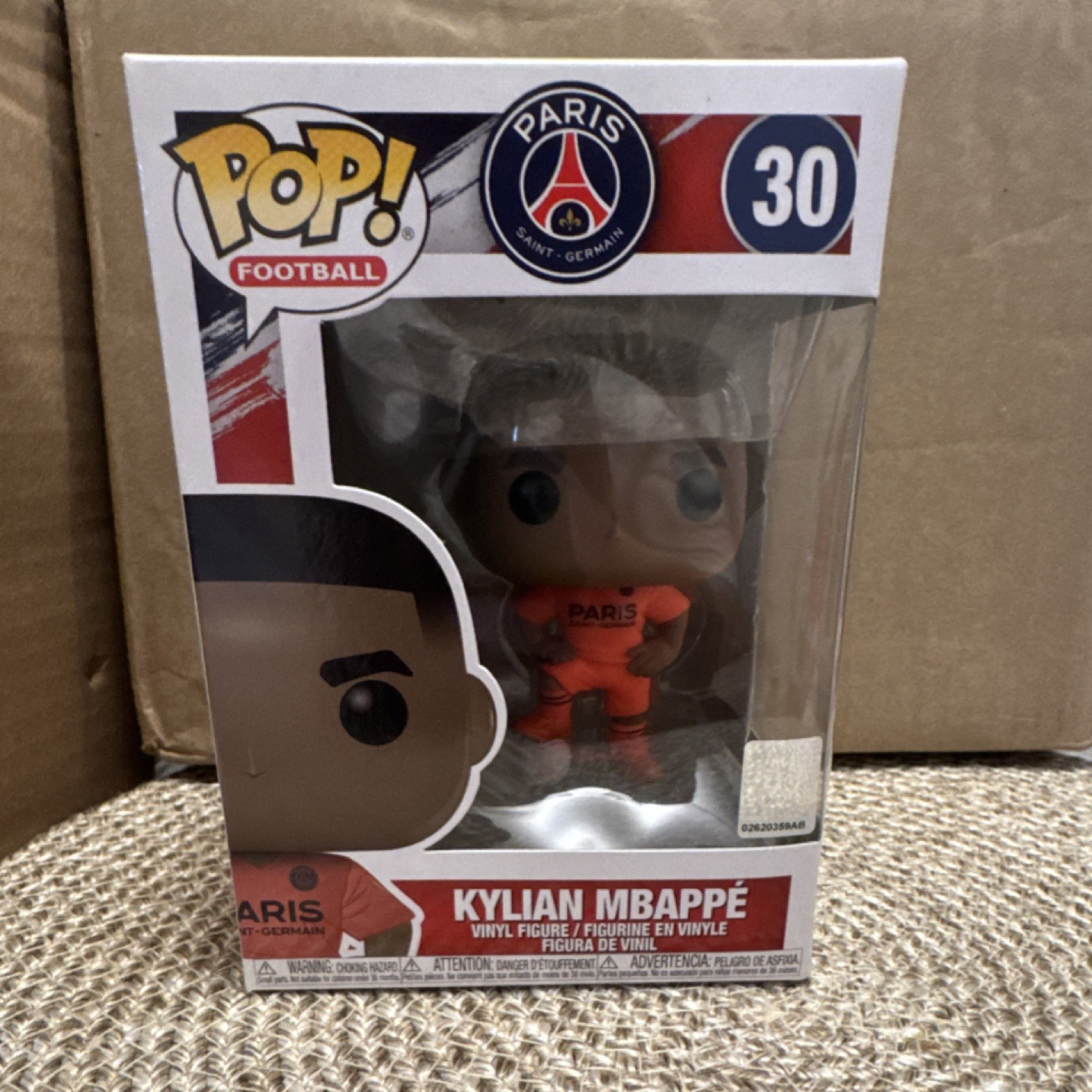 Funko Pop! Football Paris Saint-Germain Kylian Mbappé Pop! Vinyl Figure #30