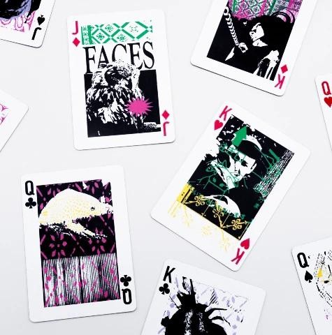 Anyone Worldwide Purple Dot Playing Cards
