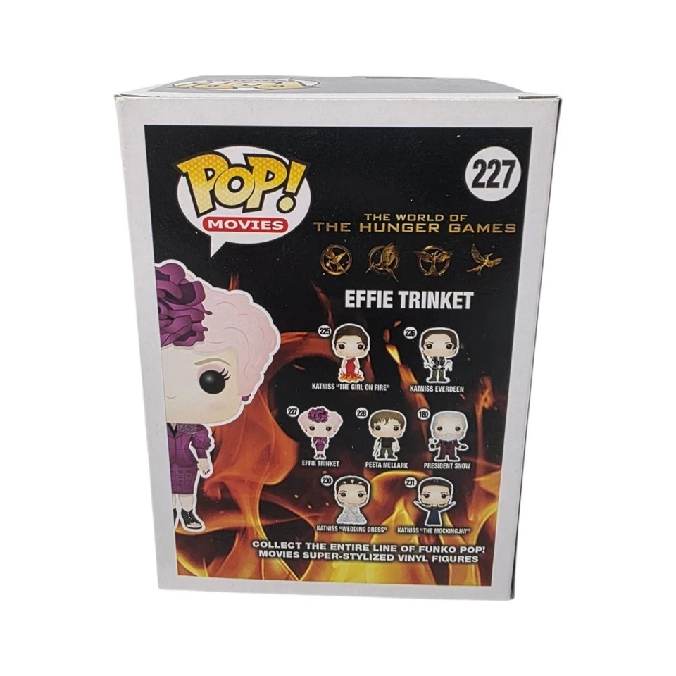 Funko POP! Movies : The Hunger Games – Effie Trinket (Non Perfect Box) #227