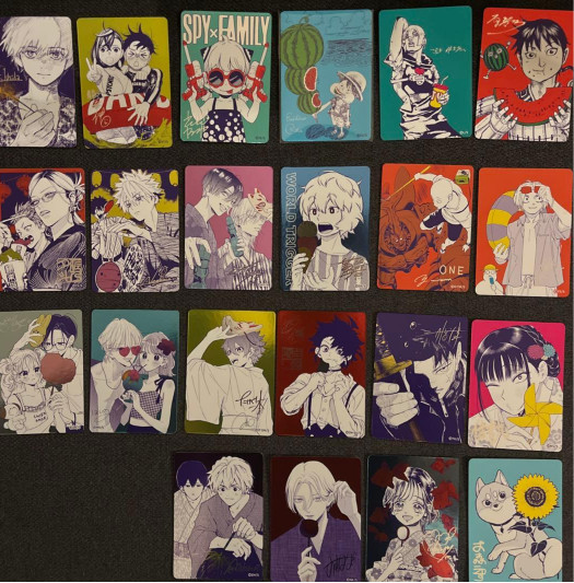 Summer Comic Fair NatsuComi 2026 Metakira Promo Card complete Set 22 JP Signed
