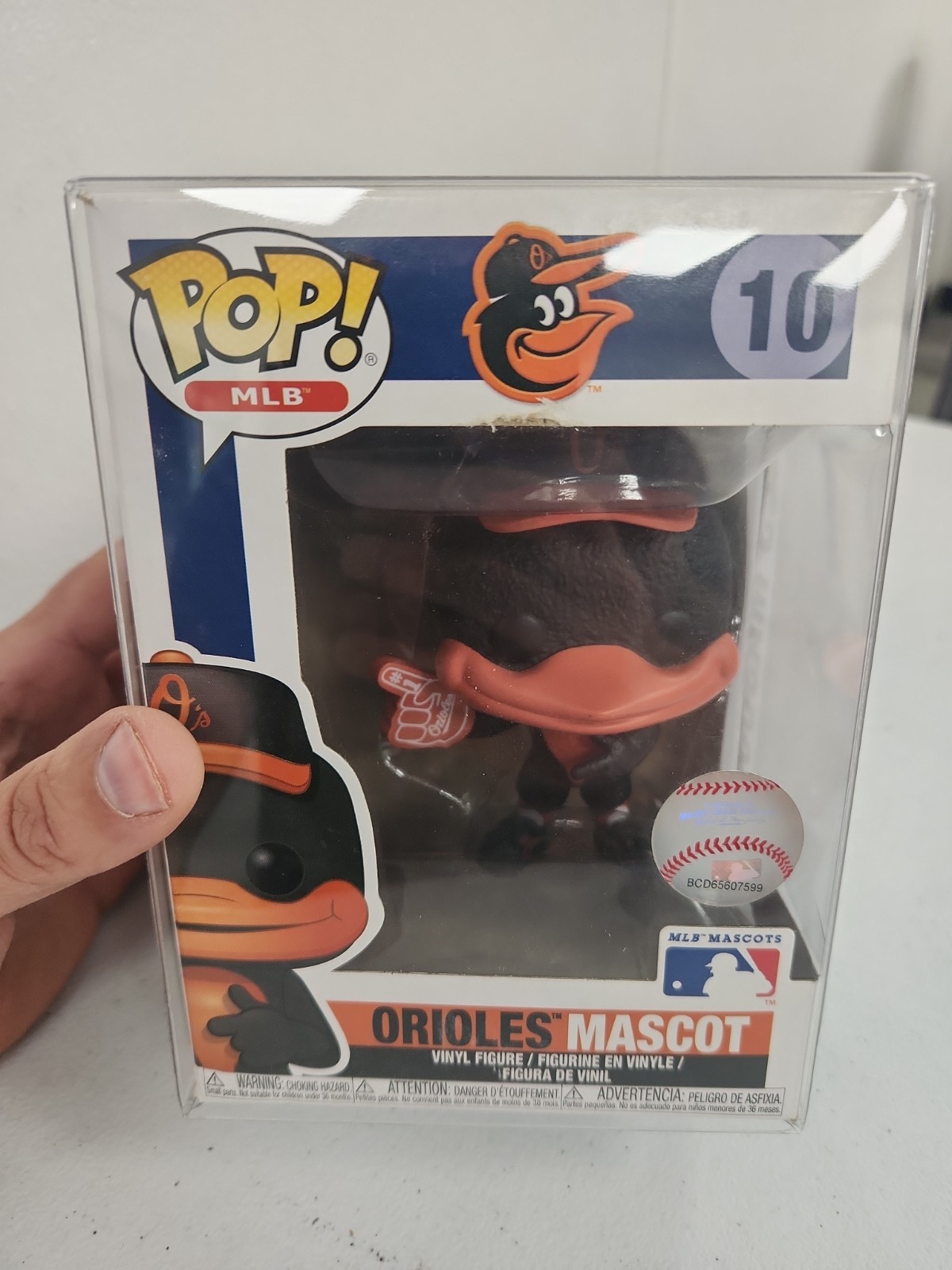 2024 Funko Pop! MLB Baseball 10 Baltimore Orioles Bird Mascot Vinyl Figure New