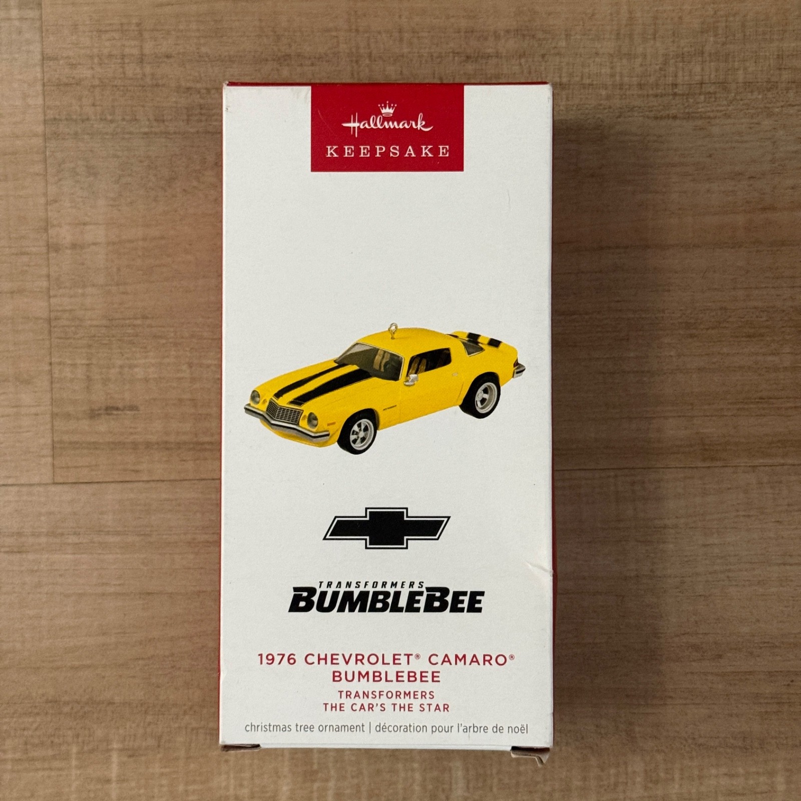 Hallmark Keepsake 2025 Car’s the Star 1976 Chevrolet Camaro® Bumblebee Ornament