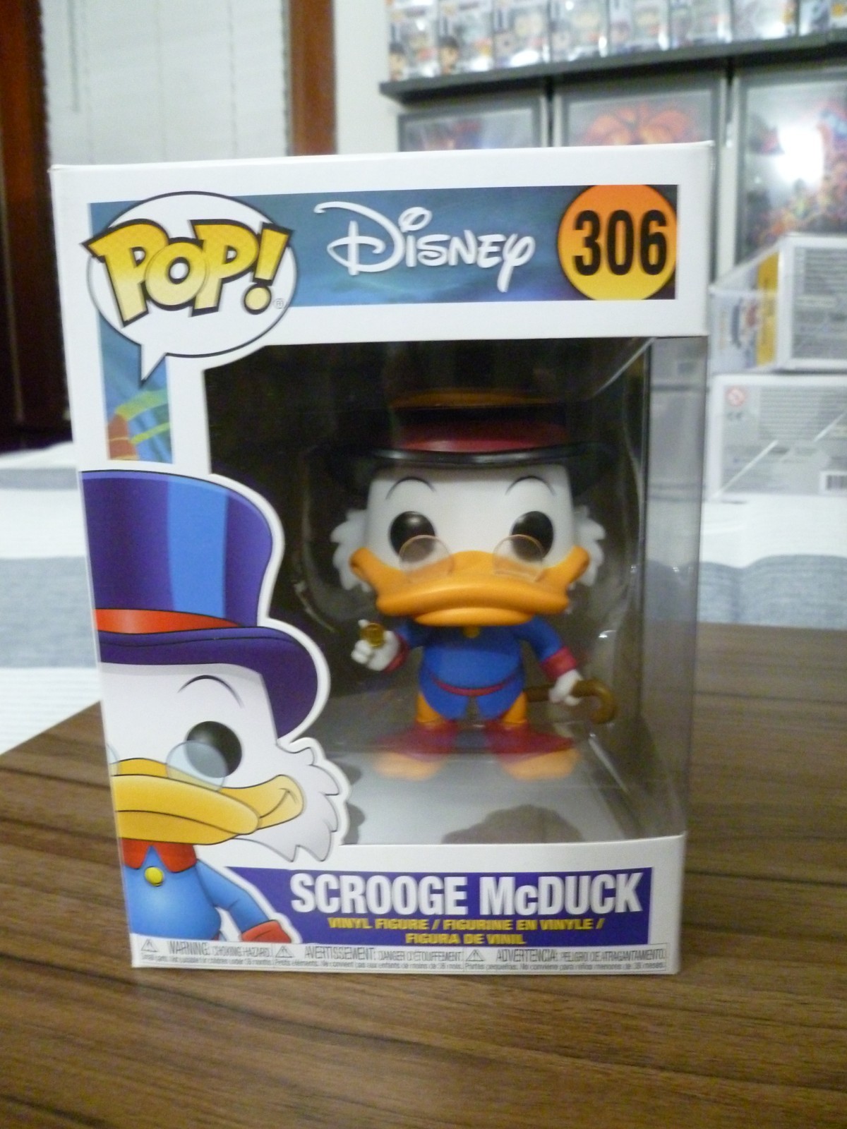 Scrooge McDuck #306 Disney Ducktales Funko Pop with Protector