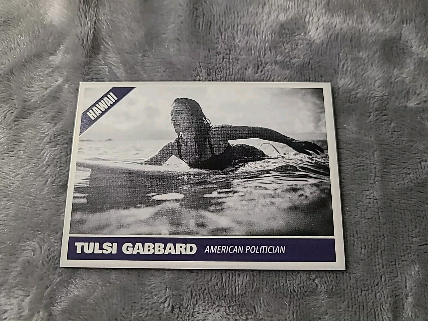 Tulsi Gabbard Card Trump DNI Pick 2024 Patriot Surfing Card