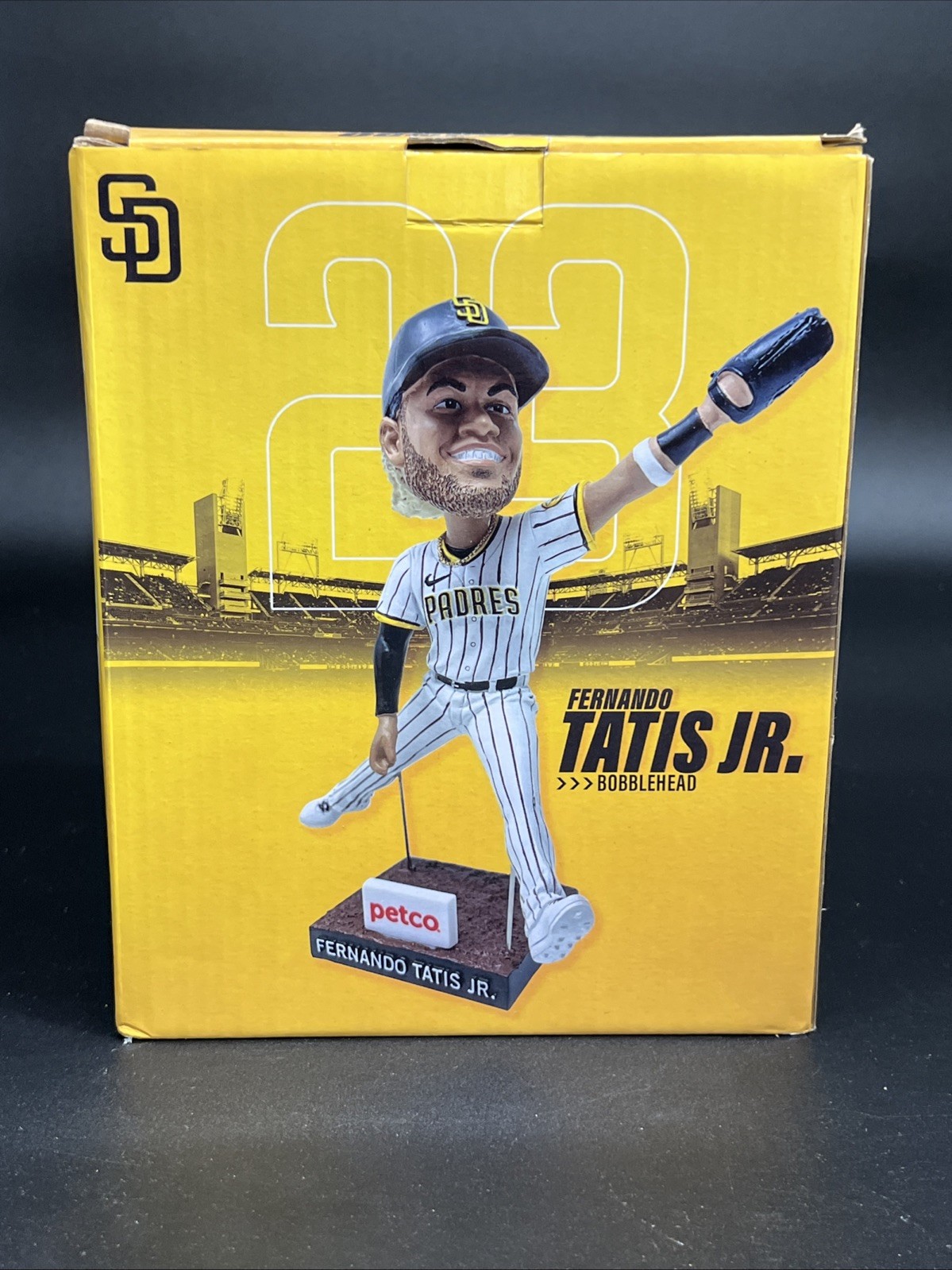 Fernando Tatis Jr. 2020 Padres Jumping Catch SGA Bobblehead Petco Park MLB (BB)