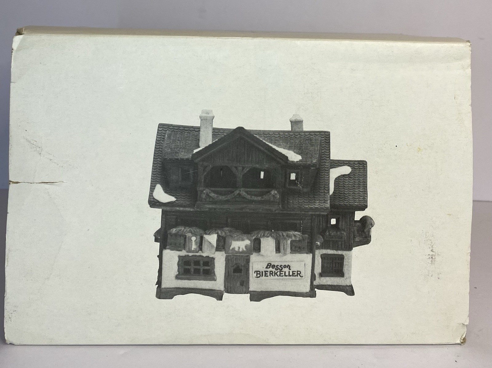 Dept 56 Alpine Village Series Besson Bierkeller German Beer Cellar #65404