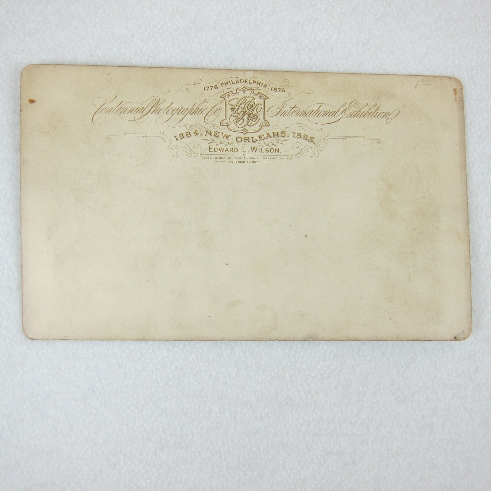 Antique 1884-1885 New Orleans Exposition Stereoview #214 Main Building RARE