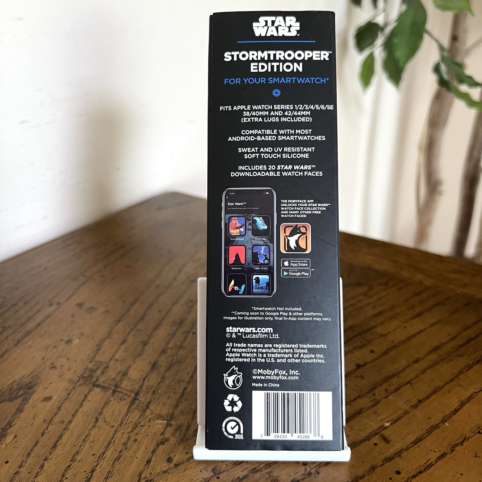 Star Wars Stormtrooper Smartwatch Watch Band MobyFox Silicon Rare Edition NEW