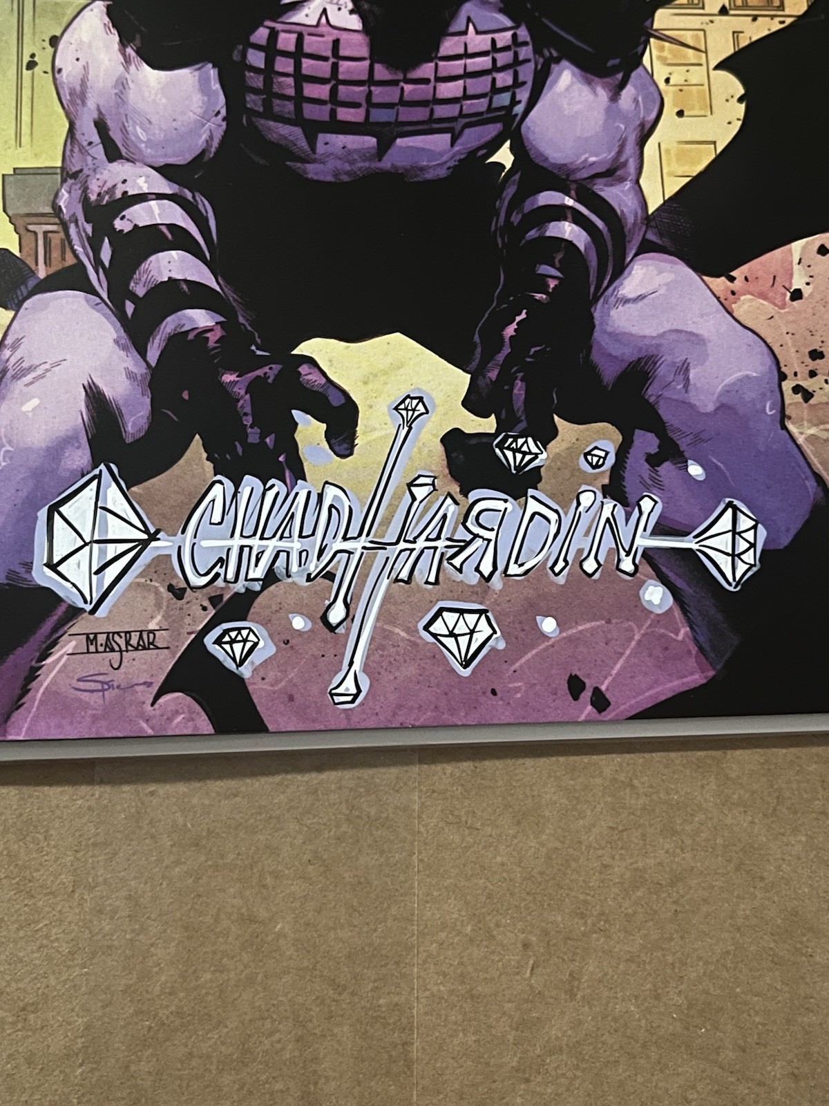Absolute Batman #18 Absolute Catwoman Remark & Diamond Sig By Chad Hardin W/Coa