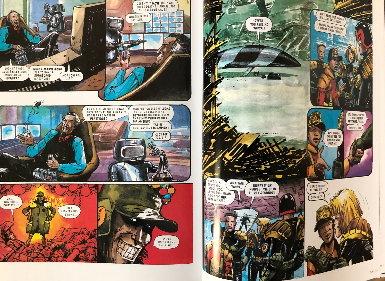 JUDGE DREDD – THE COMPLETE CARLOS EZQUERRA 2013 1st print, vol 1 & 2