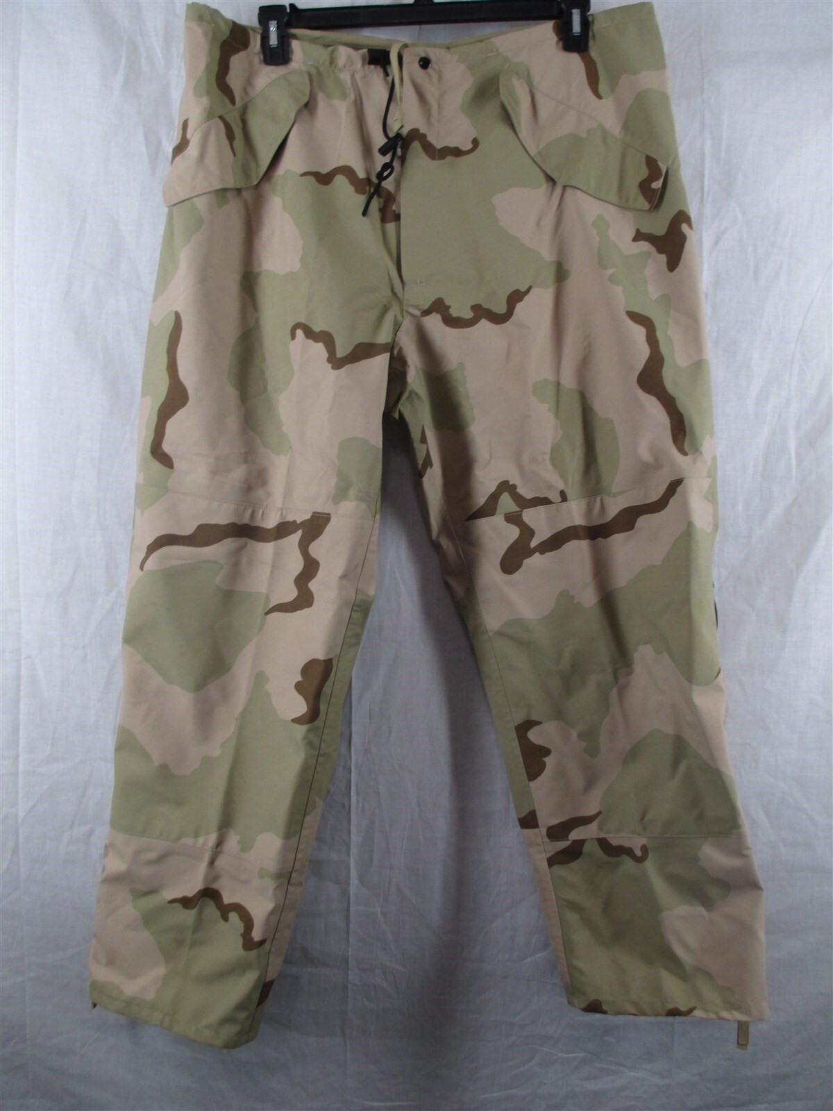 Gore-Tex Gore-Seam Pants Large Regular Desert Camo DCU Cold/Wet Weather Army
