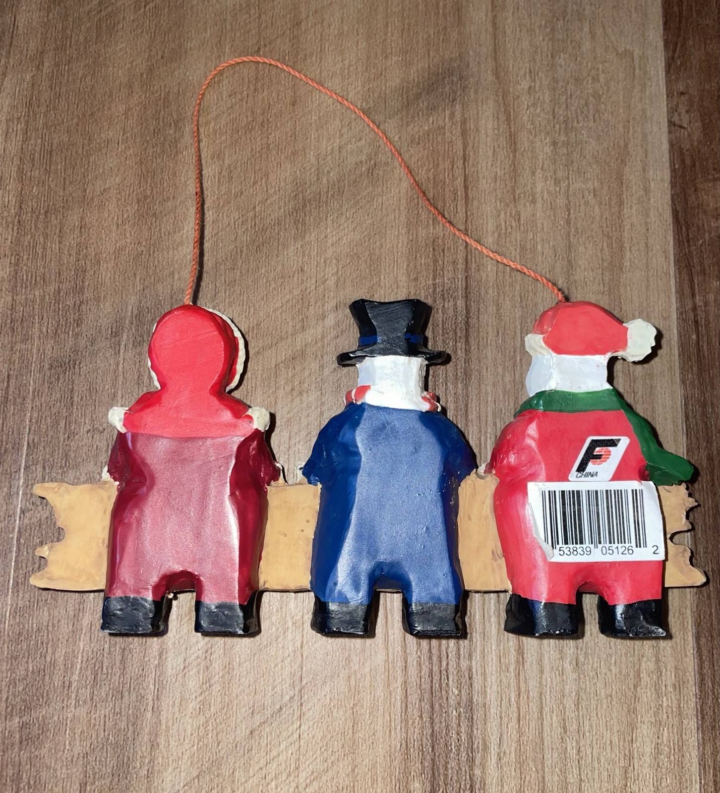 Seasons, Greetings Christmas Ornament/Hanging Decoration ￼