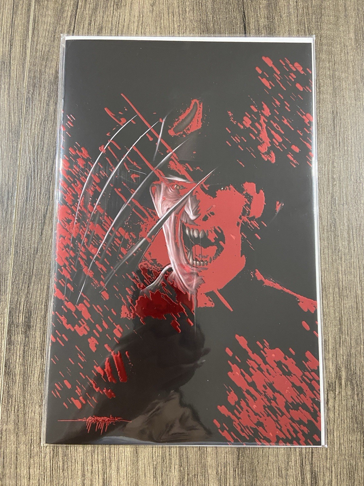 NYCC 2025 Gorkem Demir Freddy Night On Elm Street Embossed Foil Ltd 150 W/COA