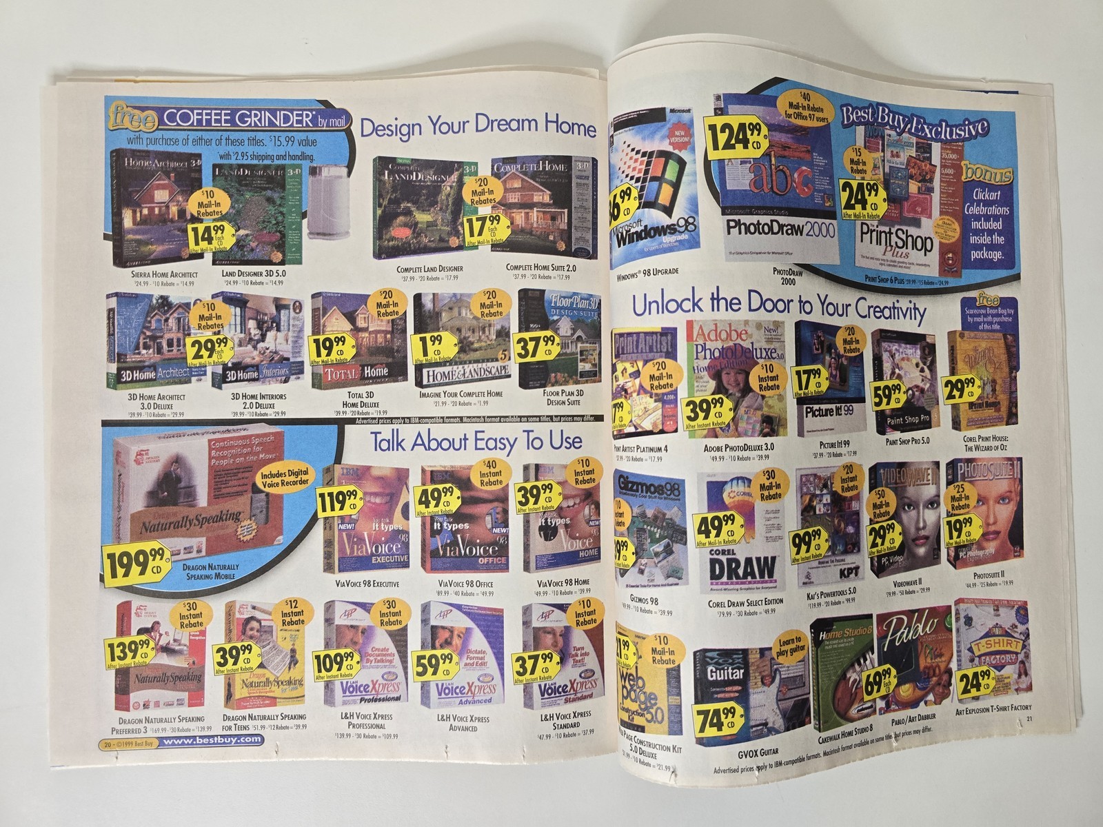 Best Buy March 7 1999 Electronics Catalog PlayStation Computer 31 Pages Vintage