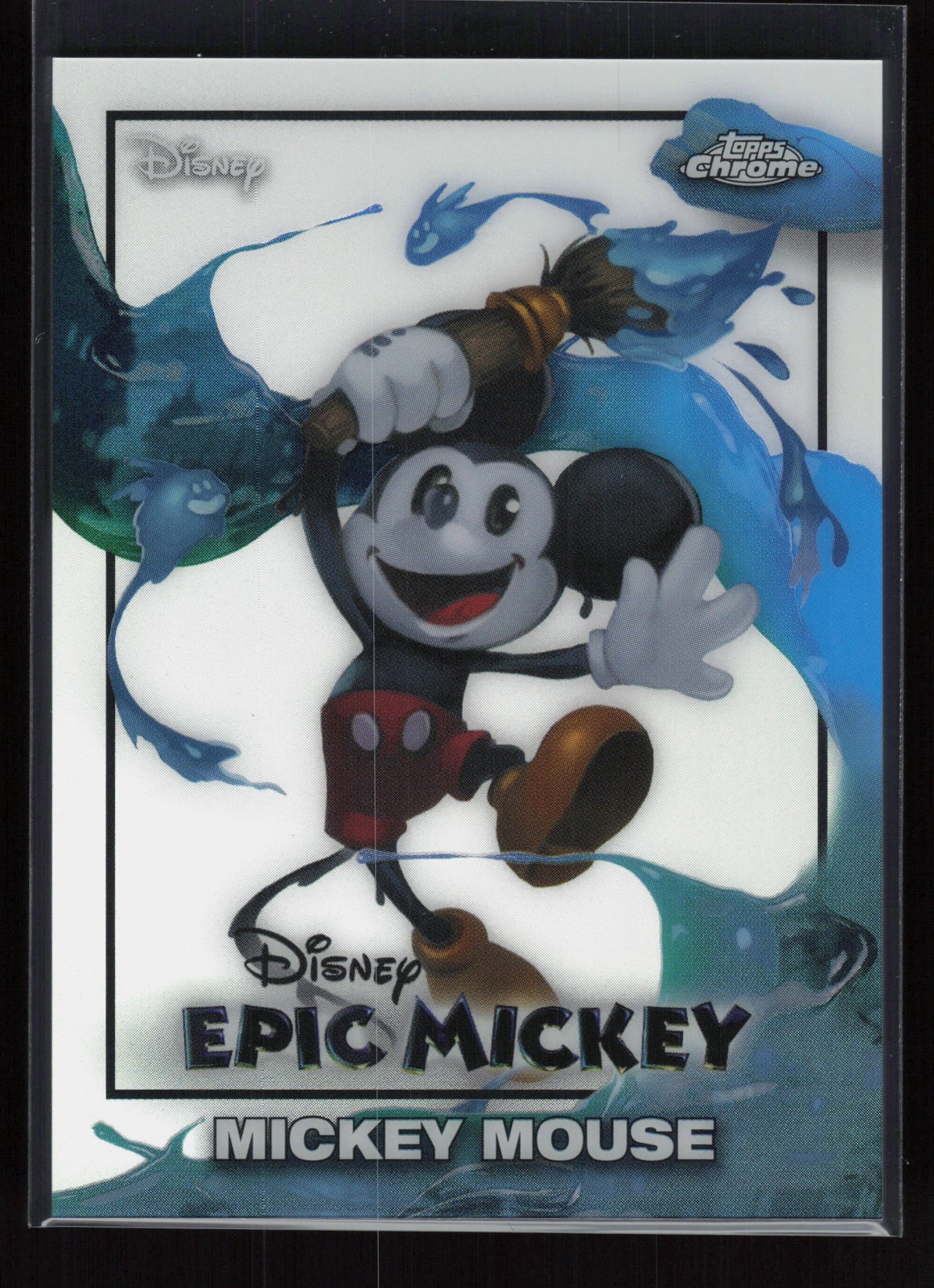 2026 Topps Disney Neon #EM-1 Mickey Mouse Epic Mickey