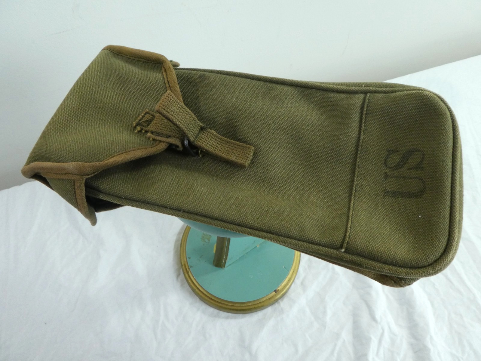 US Army Canvas General Purpose Ammo Pouch Bag Closure Strap Buckle WW2 Vietnam