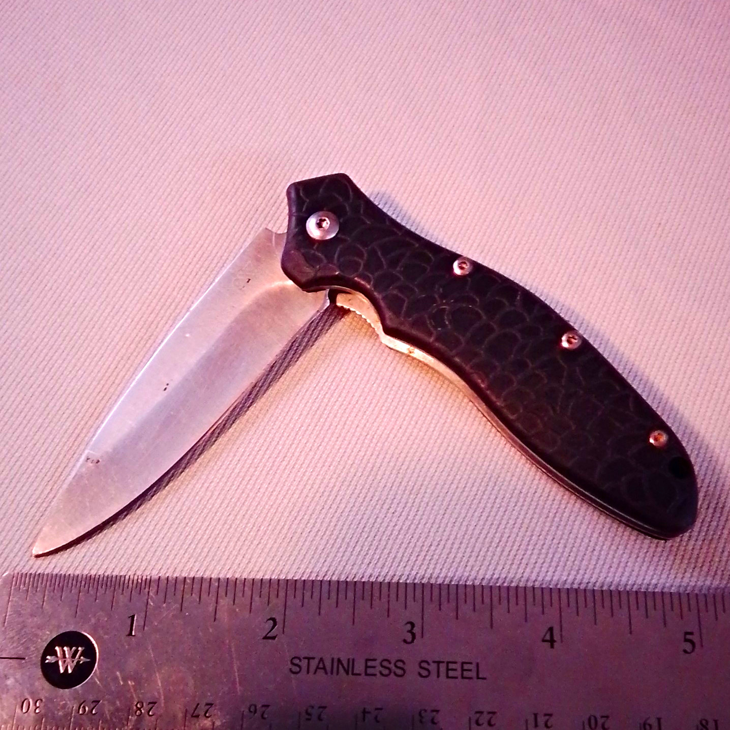 Kershaw SpeedSafe Assisted Opening Pocketknife 1830, SS Drop Point, Liner