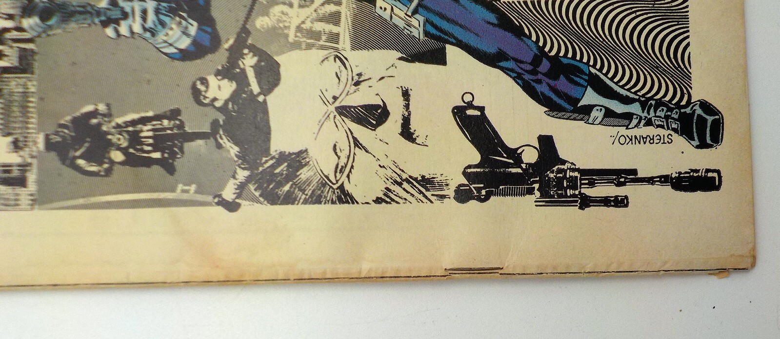 Nick Fury Agent of S.H.I.E.L.D. #4 Classic Steranko Cover